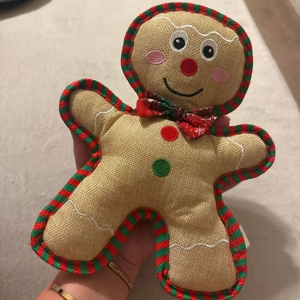 Gingerbread man DOG TOY #dogtoy